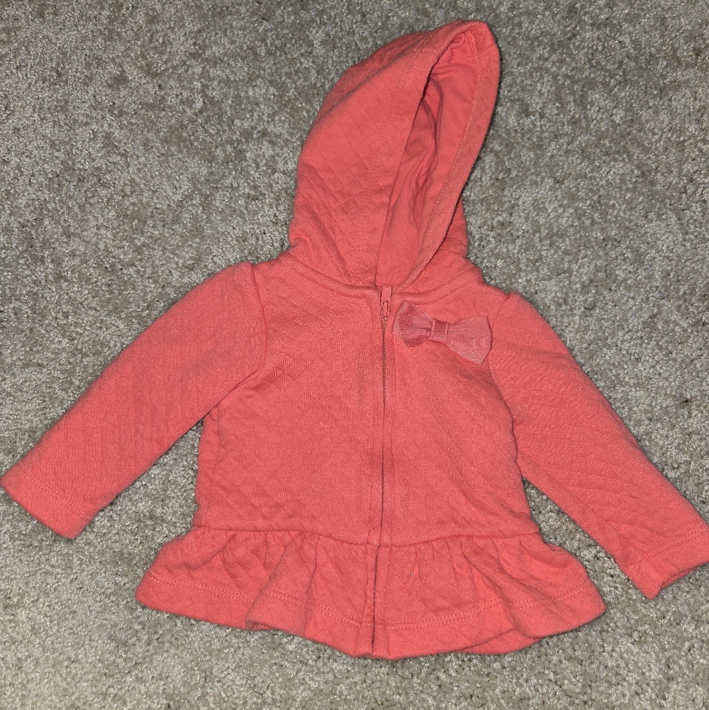 Carter's Baby Girl 3 Month Peplum Spring Coat Jacket